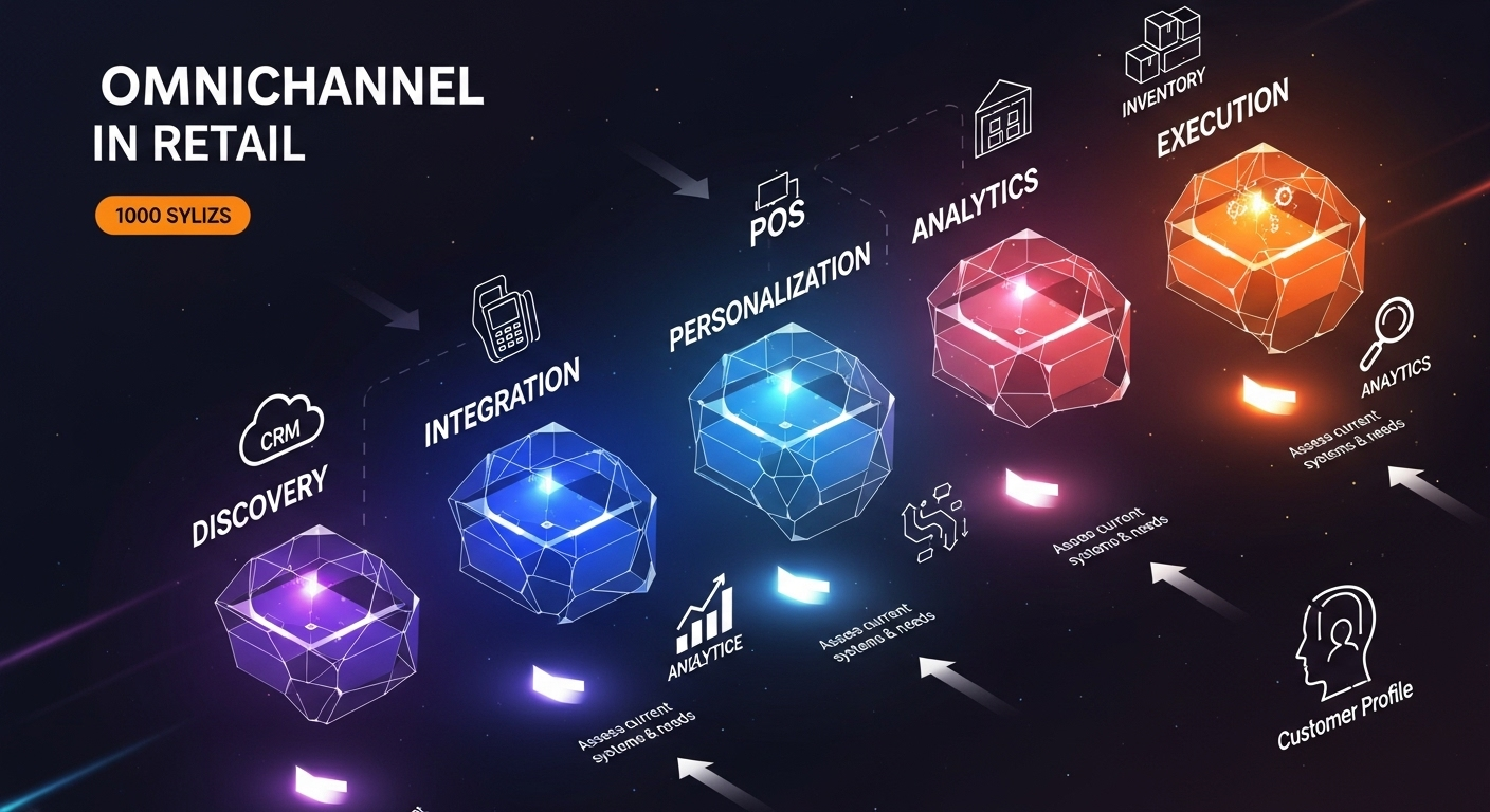 Các bước triển khai chiến lược Omnichannel
