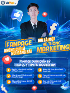Dịch vụ quản lý fanpage trọn gói, viết bài, thiết kế, video